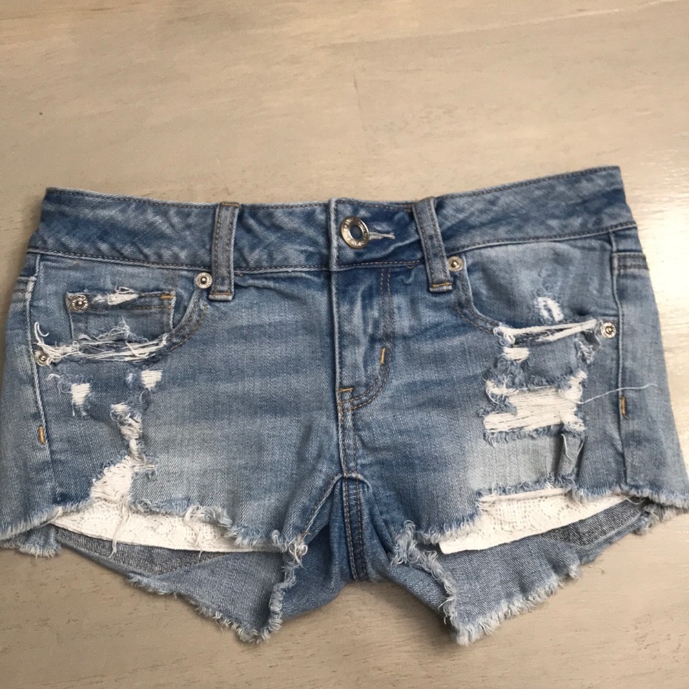 AMERICAN EAGLE denim shorts barely worn